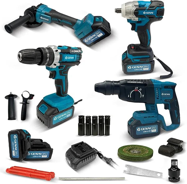 Kit de Ferramentas 4 em 1 Multifuncional Portátil - Black Friday